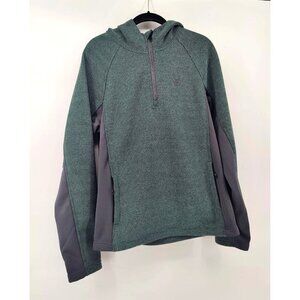 Spyder Frontier Half Zip Fleece Lined Hooded Sweatshirt Size M